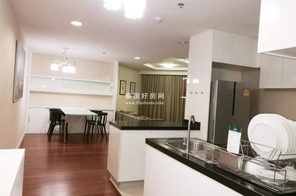 【推荐】拉玛9贝尓公寓两室一厅出租，35000泰铢/月